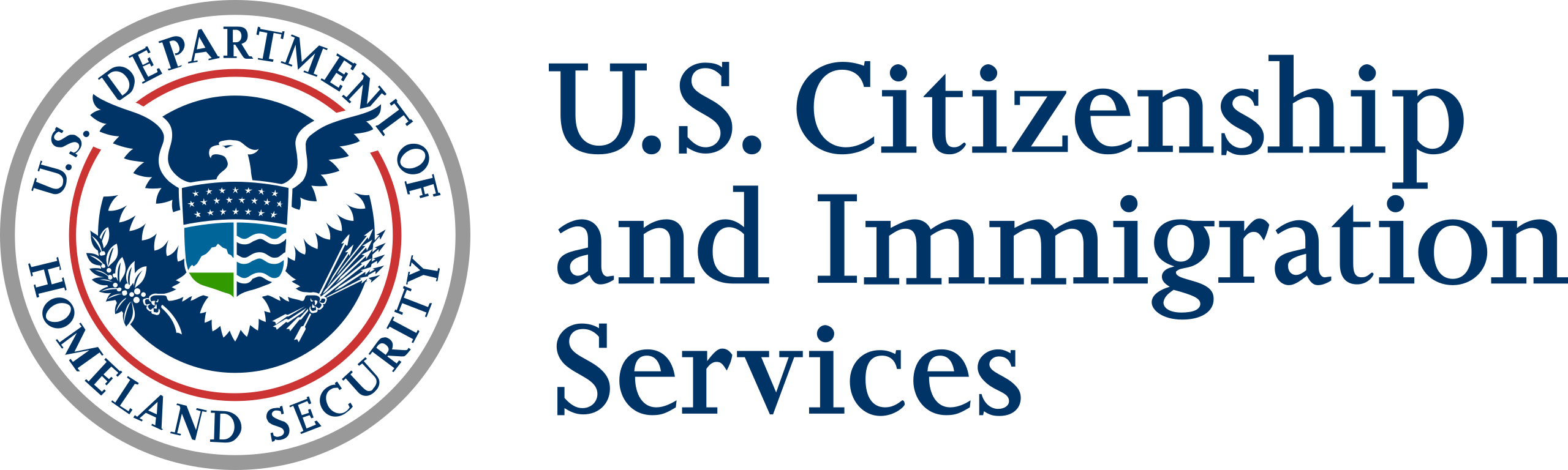 U.S. Citizenship and Immigration Services (USCIS) logo
